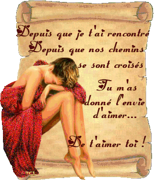  Je t'aime!